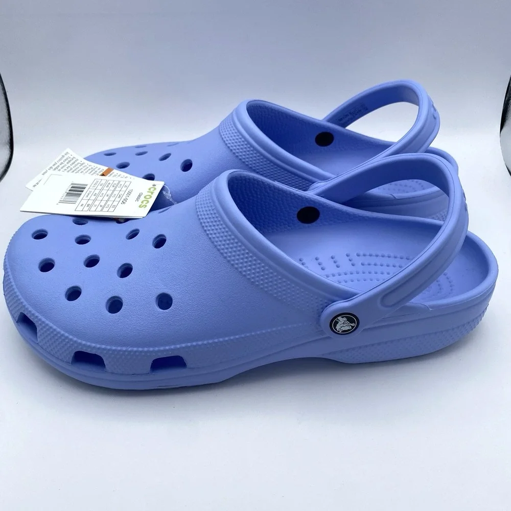 Crocs Classic Clog Size 13 Shoes 10001 Purple Slip On Sandals‎ Lightweight NWT